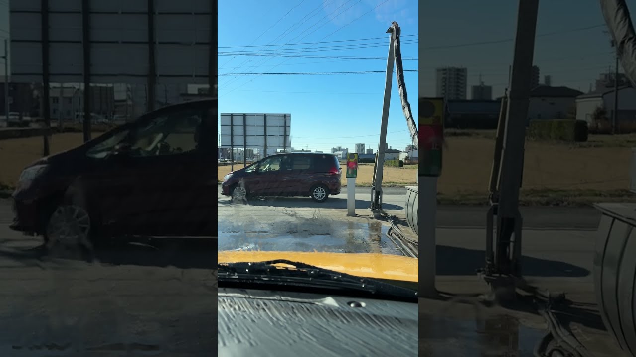 年末恒例洗車