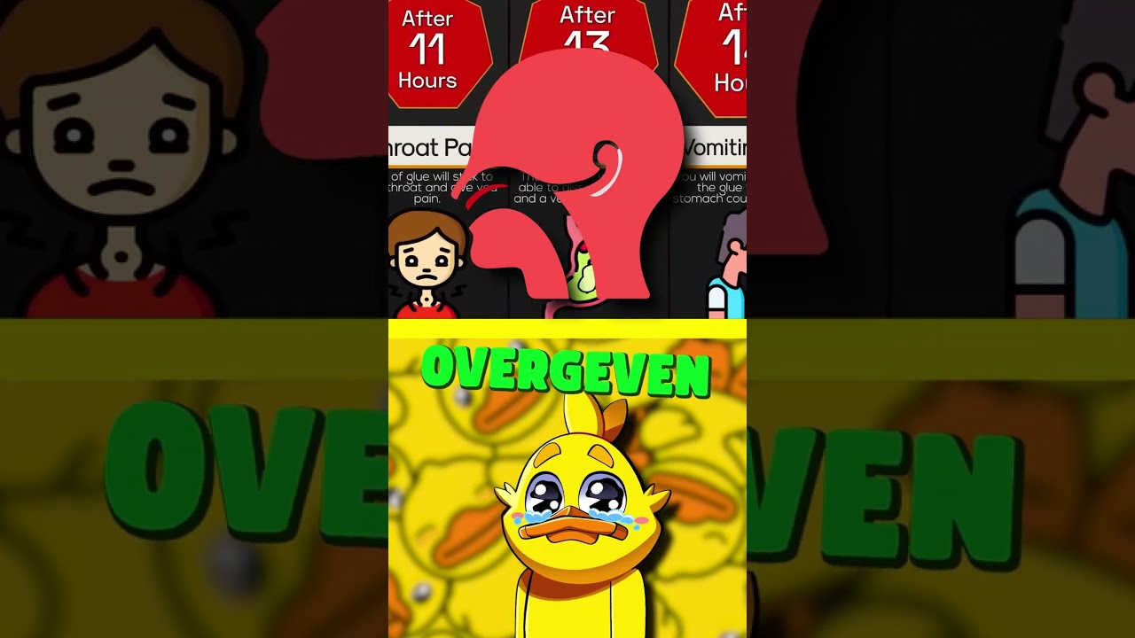 Wat Als Je LIJM Zou ETEN..?🧴🤒