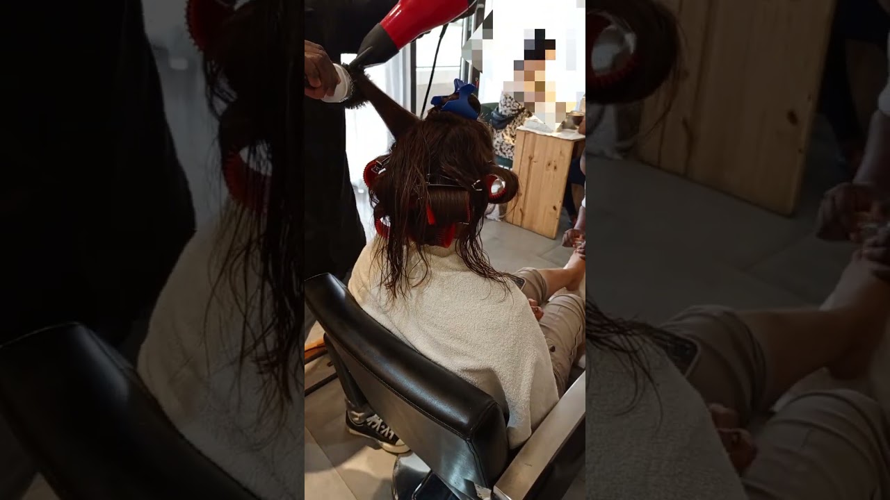 See How I Style With a Blowdry... @hairpitch #hair #kenya #haircare #hairtutorial #viral #trending 