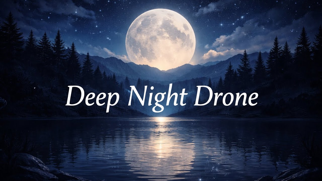 Deep Night Piano Drone 🌌 Dark Ambient Sleep | Emotional Stillness for Insomnia