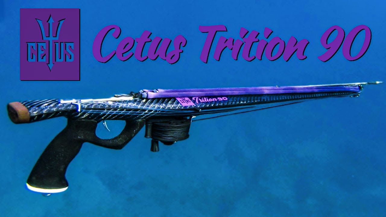 Cetus Trition 90 Carbon Speargun Review 4K 🔱