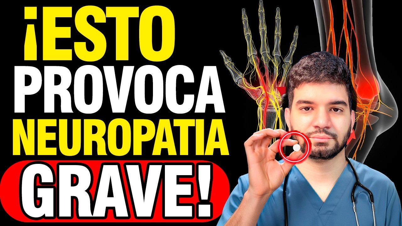 El PEOR VENENO que DEVORA tus NERVIOS, Causa Neuropatía Grave y daño nervioso