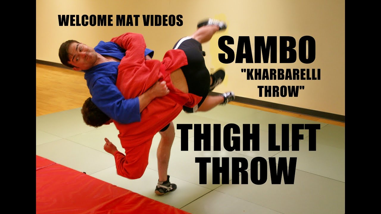 Sambo Thigh Lift Throws Using Georgian Grip