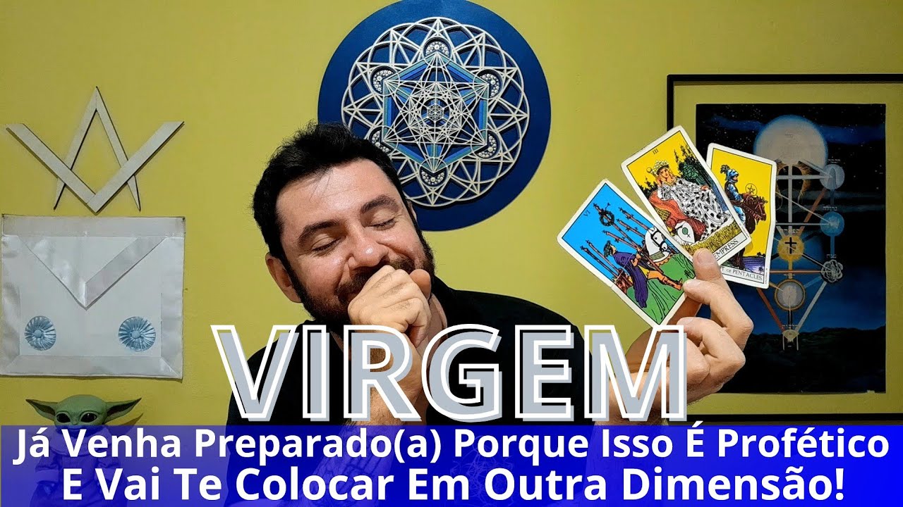 ♍VIRGEM-JÁ VENHA PREPARADO(A) PORQUE ISSO É PROFÉTICO E VAI TE COLOCAR EM OUTRA DIMENSÃO!
