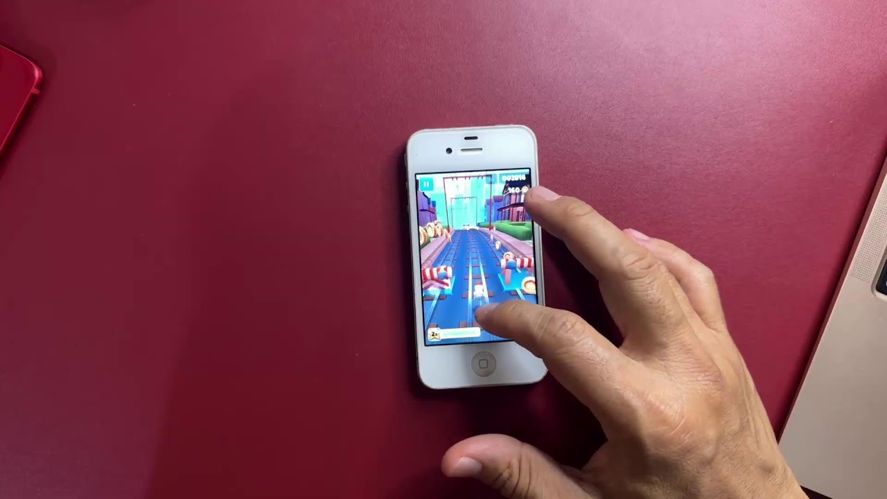 Gameplay Subway Surfers on iPhone 4 ios 7.1.2 in 2023 (Live)