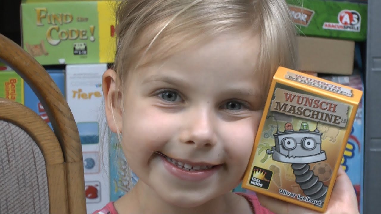 Wunschmaschine (Igel Spiele) - ab 7 Jahre mit Elias und Alina und viel Spaß!
