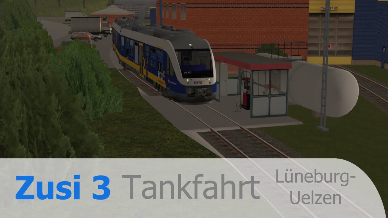 Zusi 3 / Mit dem erixx von Lüneburg nach Uelzen / '012