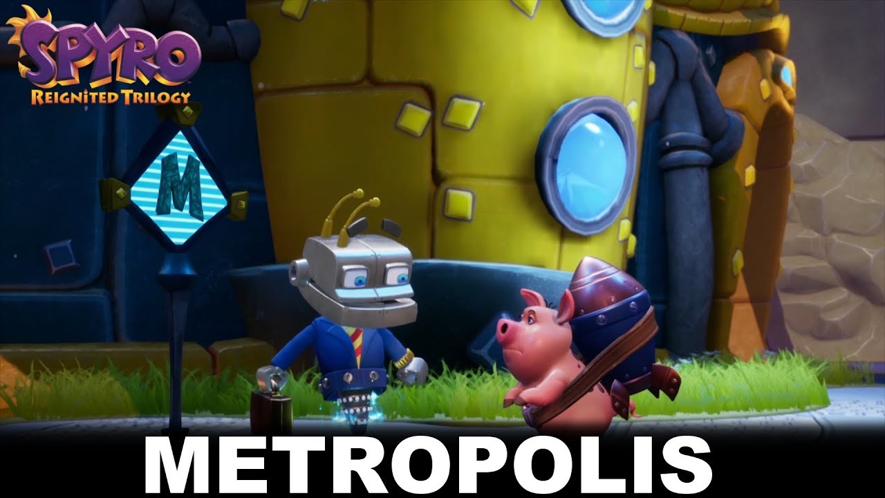 METROPOLIS MIT DEM STIER! | SPYRO REIGNITED TRILOGY #019/#036[GERMAN|120%] PS4 GAMEPLAY