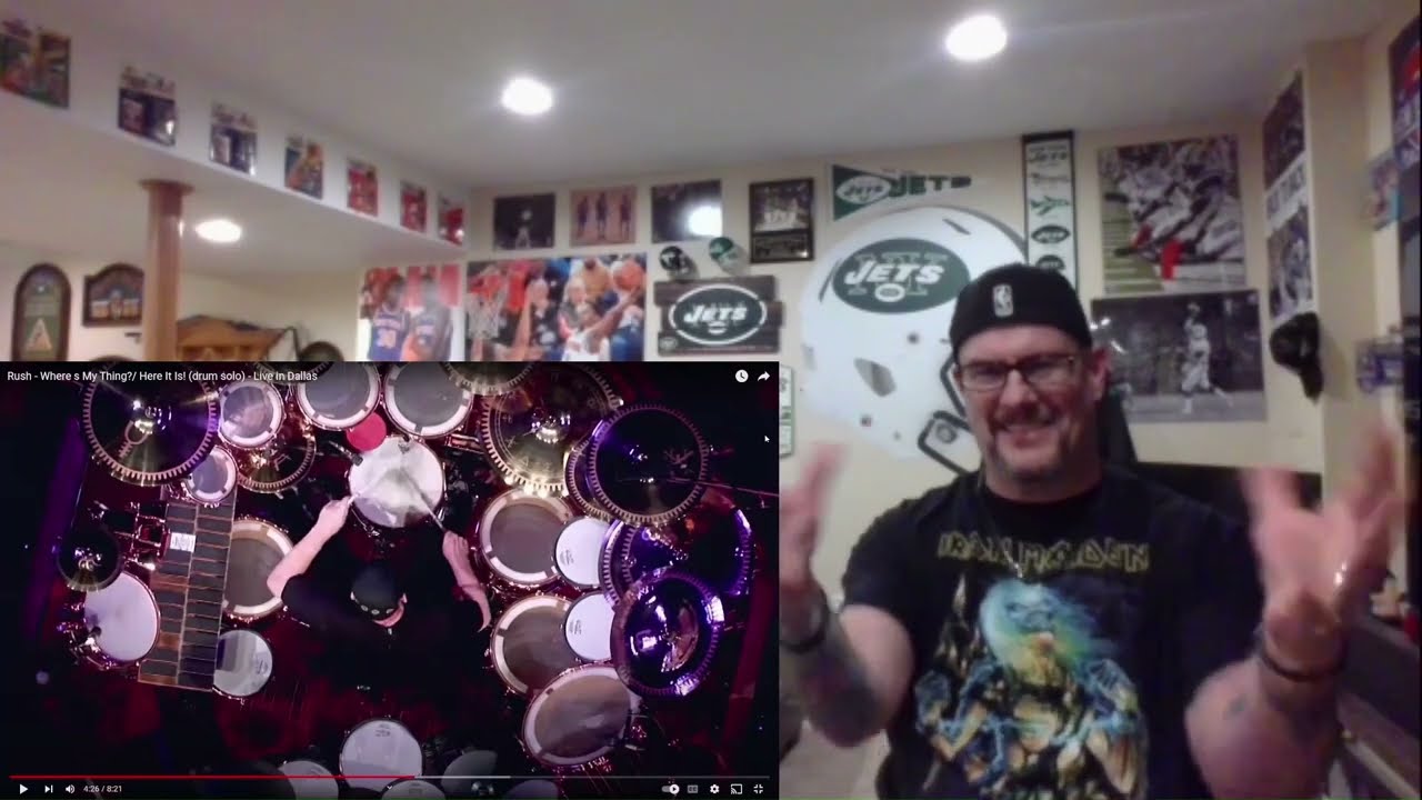 Rush - Wheres My Thing?/ Here It Is! (Neil Peart Drum Solo) - Live in Dallas | Reaction