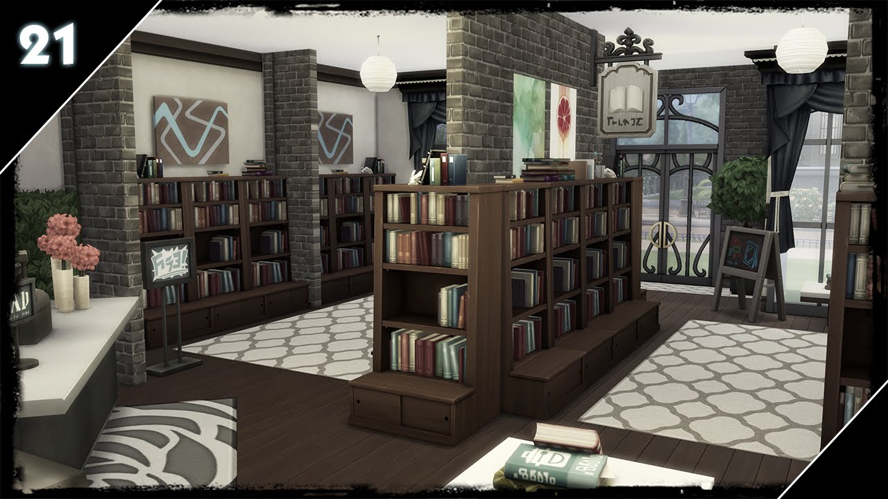 The Sims 4: Room Design - Book Store