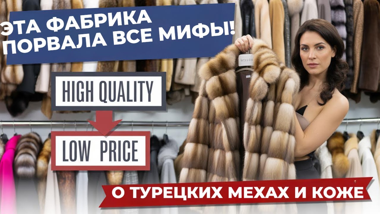 Эта Фабрика Кожи и Меха ЛУЧШАЯ в СТАМБУЛЕ? 🧥