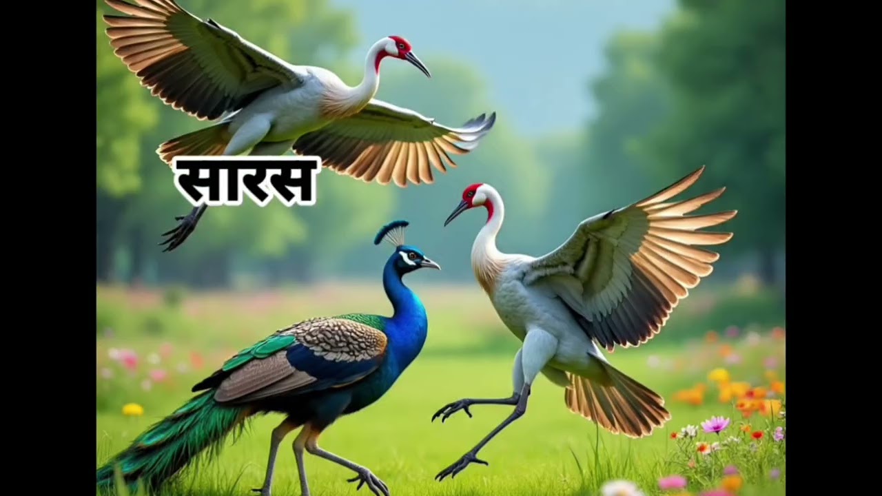 कौए जी की महफिल ..... पक्षियों के नाम पर बच्चों के लिए एक आकर्षक कविता 