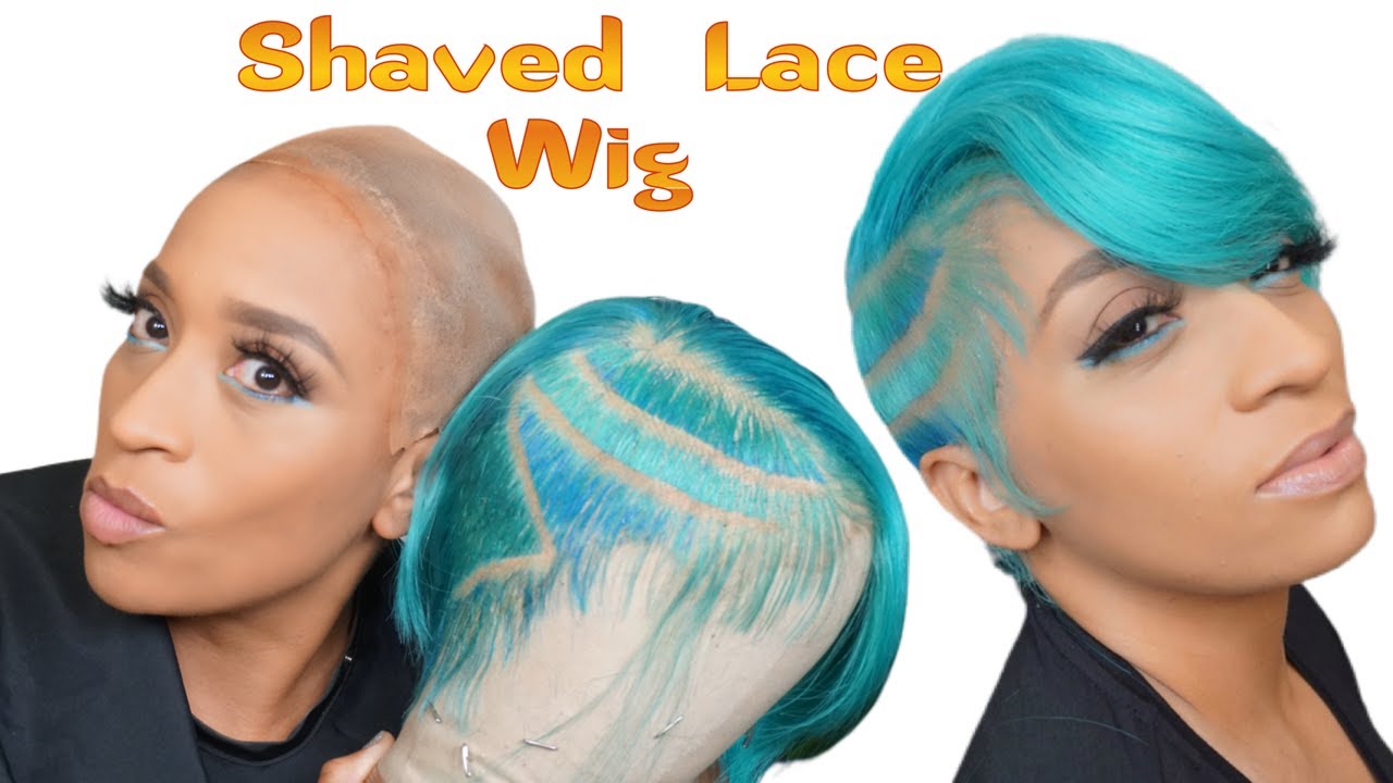 HOW TO SHAVE YOUR LACE WIG. #shorthair #boldhold #Thehairdiagram