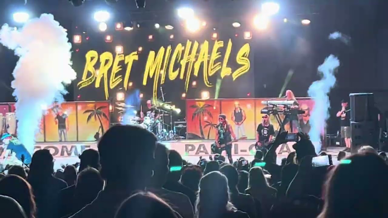 Bret Michaels- Sweet Home Alabama & Nothin’ But A Good Time (Live) Pompano Beach Amphitheater 