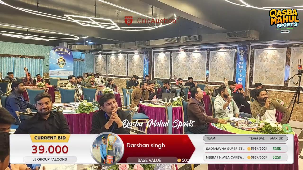 Jaunpur Premier League (JPL) Auction