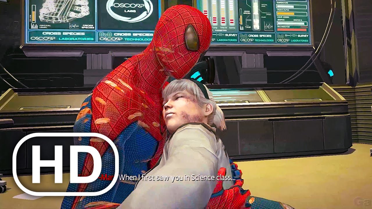 Spider-Man Saves Gwen Stacy From Dying Scene 4K ULTRA HD