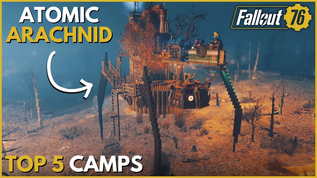 ЭПИЧЕСКИЕ ПОСТРОЙКИ ЭТОЙ НЕДЕЛИ! 5 лучших лагерей Fallout 76