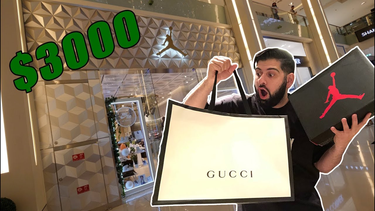 HYPEBEAST SHOPPING IN DUBAI (WORLDS BIGGEST MALL)