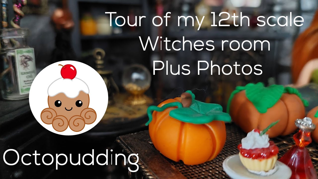 Tour of my 1/12th Scale #witches  #Roombox Plus Photos
