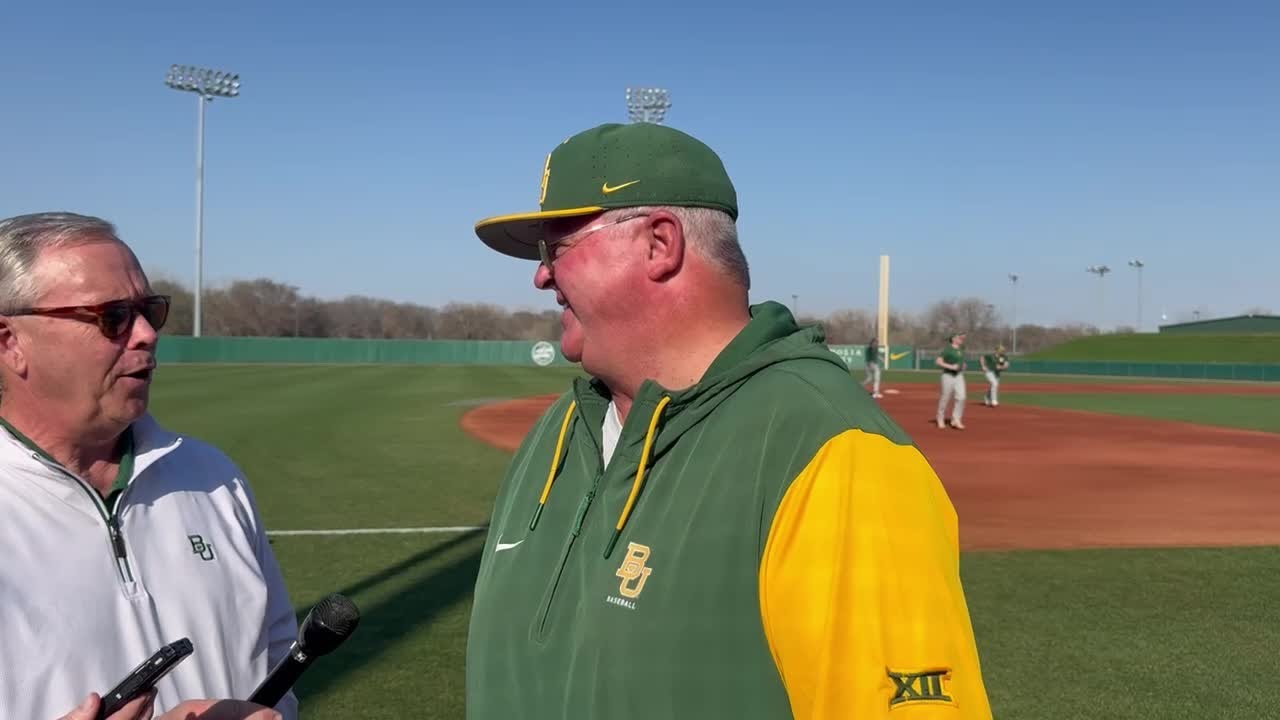 Mitch Thompson looks ahead to Baylor baseball's season opener
