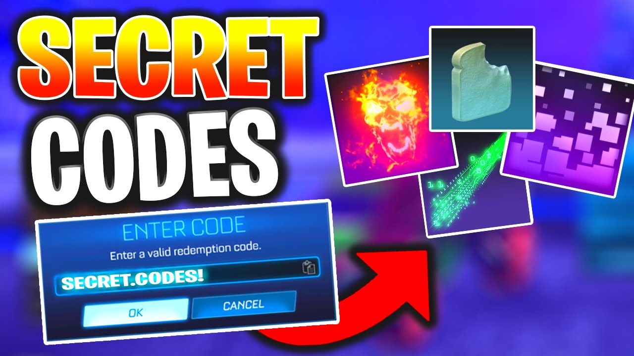 Rocket League New SECRET Redeem Codes!