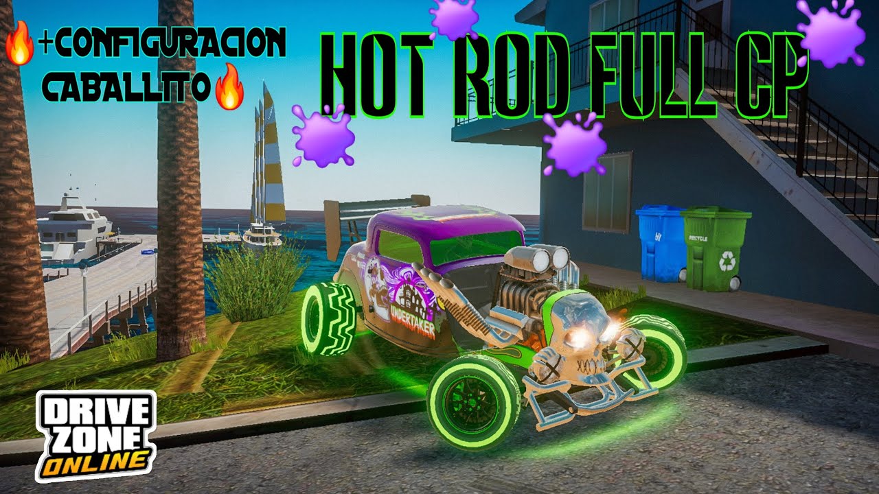 🔥 HOT ROD FULL CP 🔥 | DRIVE ZONE ONLINE | PRUEBAS DE RENDIMIENTO - 🔥 CARRERAS Y MAS 🔥