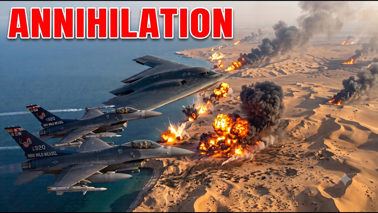 U.S. Military Is About To UNLEASH Its Biggest Strikes Yet On Iran