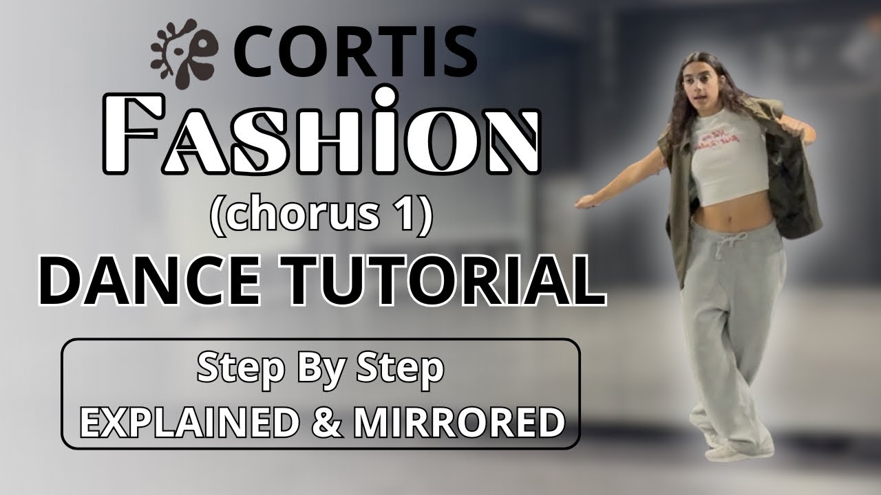 CORTIS «Fashion» (припев 1) ОБУЧЕНИЕ ТАНЦАМ (объяснение + зеркальное отображение)