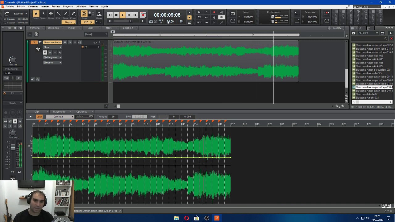 Seguimos con  Cakewalk By Bandlab 2
