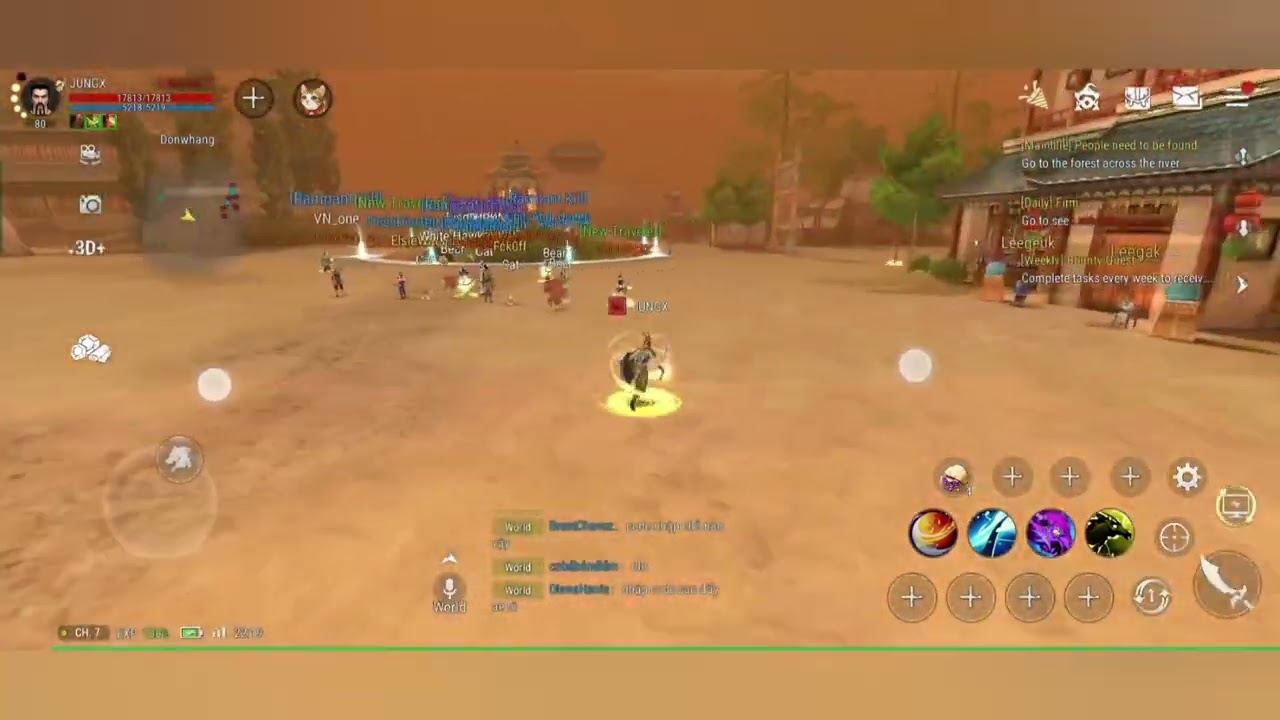 Silkroad Origin Mobile - Blader Pure Str. Skill Test