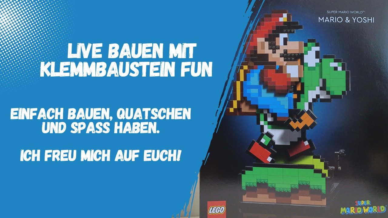 Live bauen - Das große Finale -  Lego Super Mario World: Mario & Yoshi Set (71438)