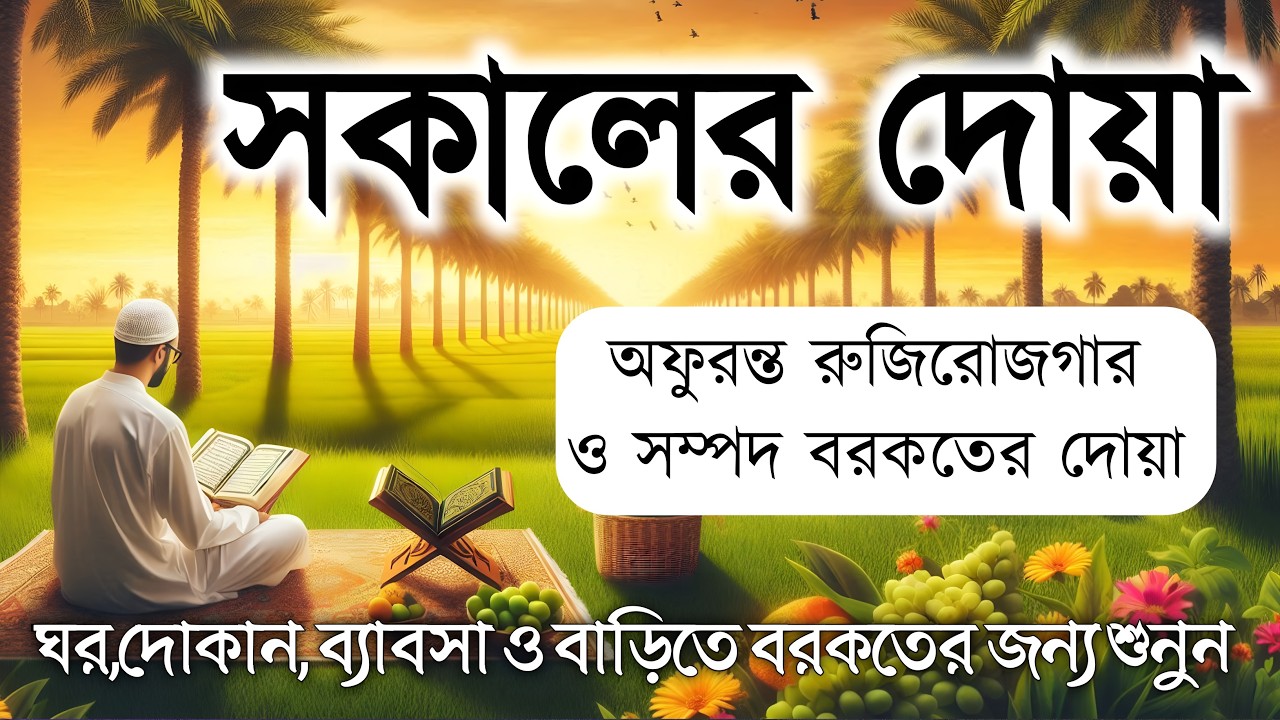 সকালটা শুরু হোক হৃদয় শীতল করা বরকতময় আয়াত দিয়ে। সকালের দোয়া ও জিকির । Morning Dua Full by Alaa Aqel