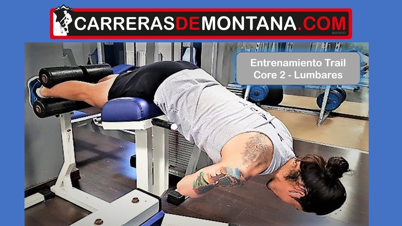 Entrenamiento trail running: Trabajo CORE 2.- Lumbares por @Vladytrail
