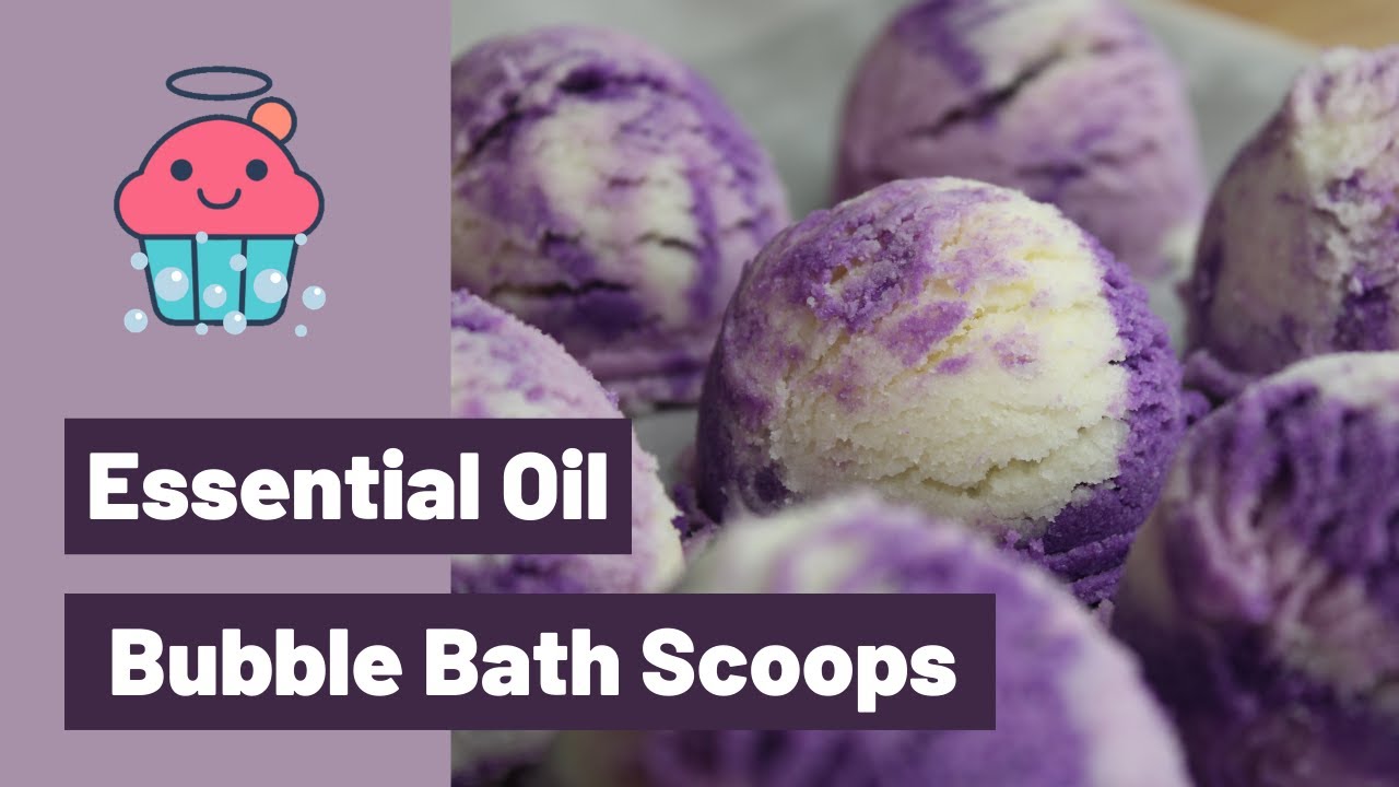 Make Essential Oil Bath Truffles, Solid Bubble Bath Scoops, Bubble Bars