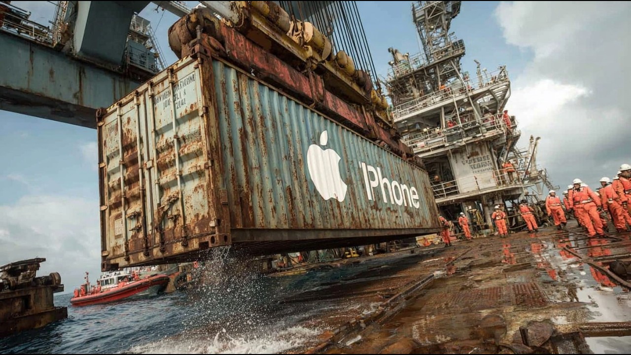 $280M Lost iPhones Cargo Container Found Under the Sea | Deep Underwater Recovery