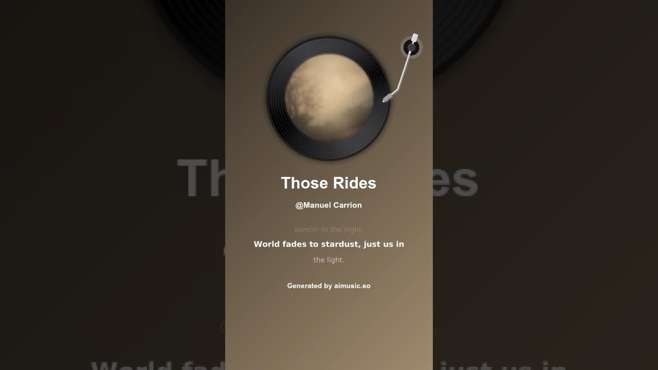 Those Rides 1 - From Text to Hits / Original Reggae Love Song (Lyrics)