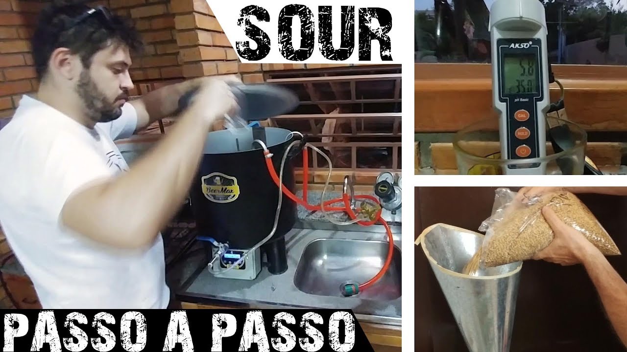 Produção de cerveja SOUR, Kettle Souring passo a passo - Sour #07