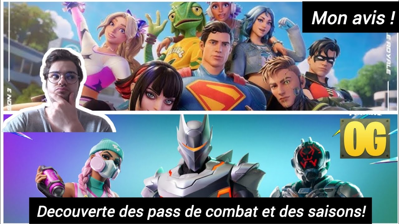 On découvre les nouvelles saisons et nouveau pass de combat chapitre 6 et OG !
