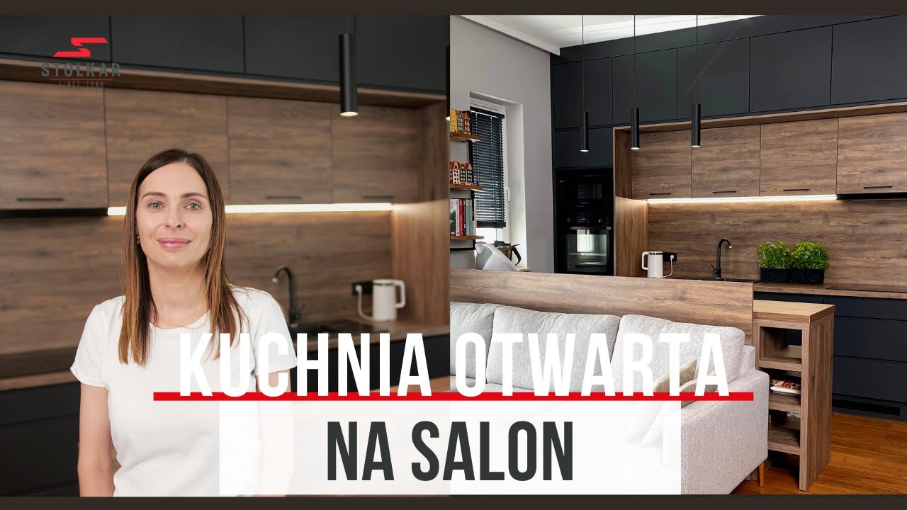 Kuchnia otwarta na salon - REALIZACJE STOLKAR [#7]
