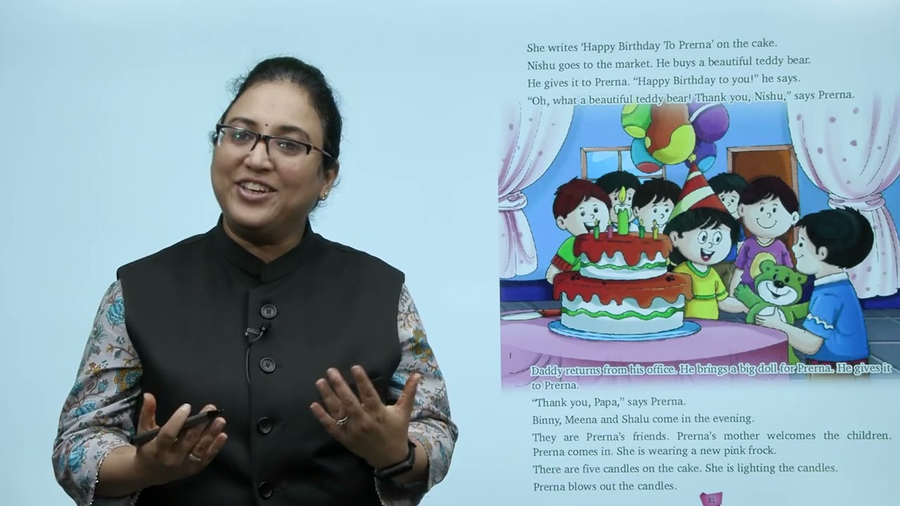Ch 6 | First Step | English | English 2 | Happy Birthday Prerna! | For children