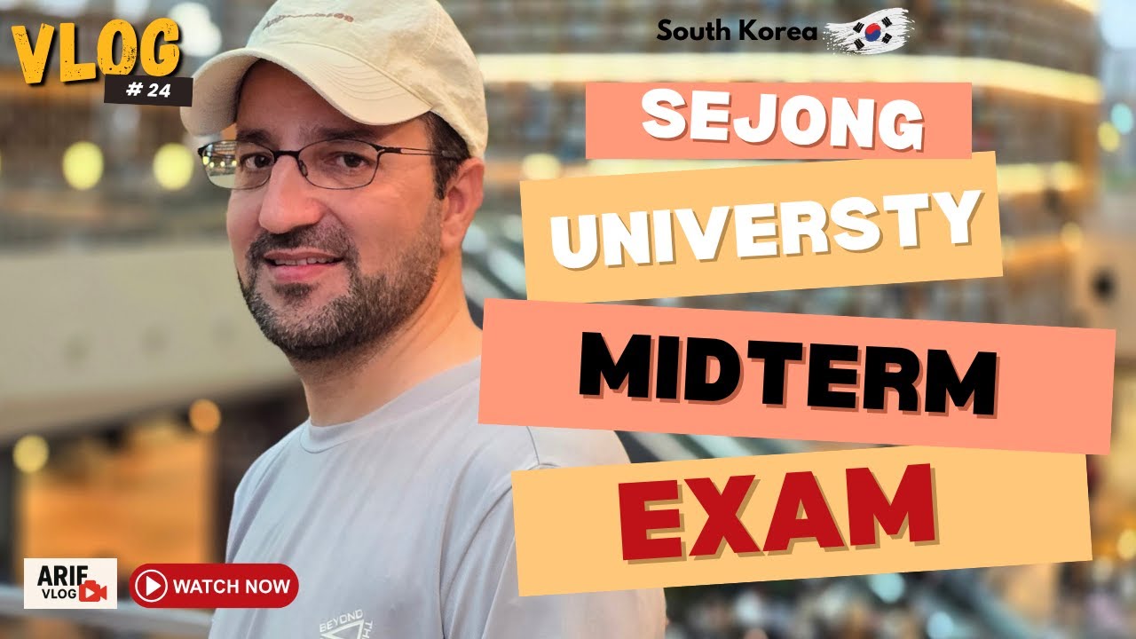 Sejong University Exam Information and Academic Schedule 2025