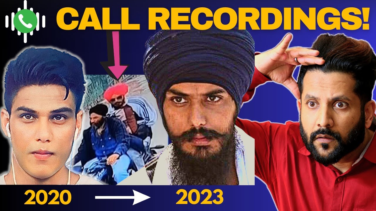 Secret Khalistan Calls of Amritpal Singh and 5 SHOCKING FACTS REVEALED!