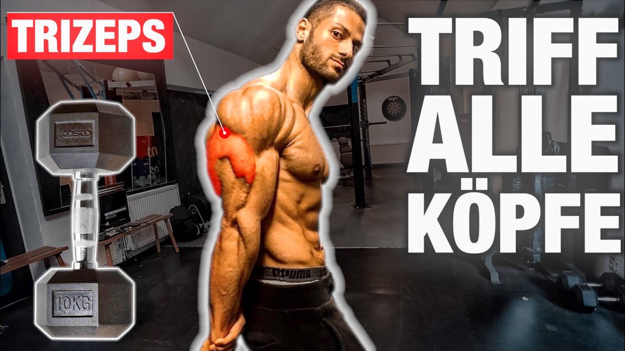 DIESE Kurzhantel Trizeps Übung bringt JEDEN Arm zum wachsen!