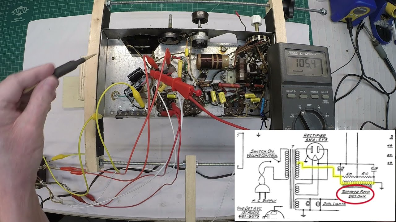 Jackson Bell Model 556 - Low B+ Voltage Troubleshooting & Root Cause