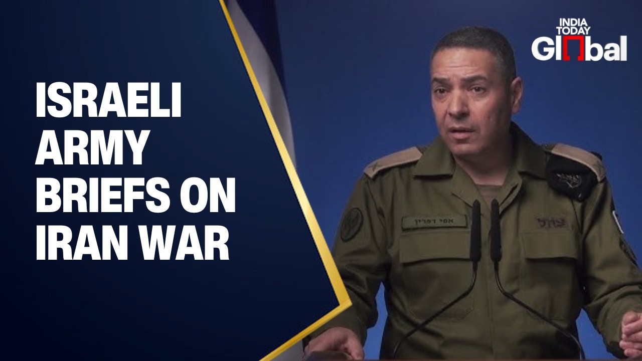 LIVE: Israeli Army Spokesperson Effie Defrin Briefs Media on Iran War