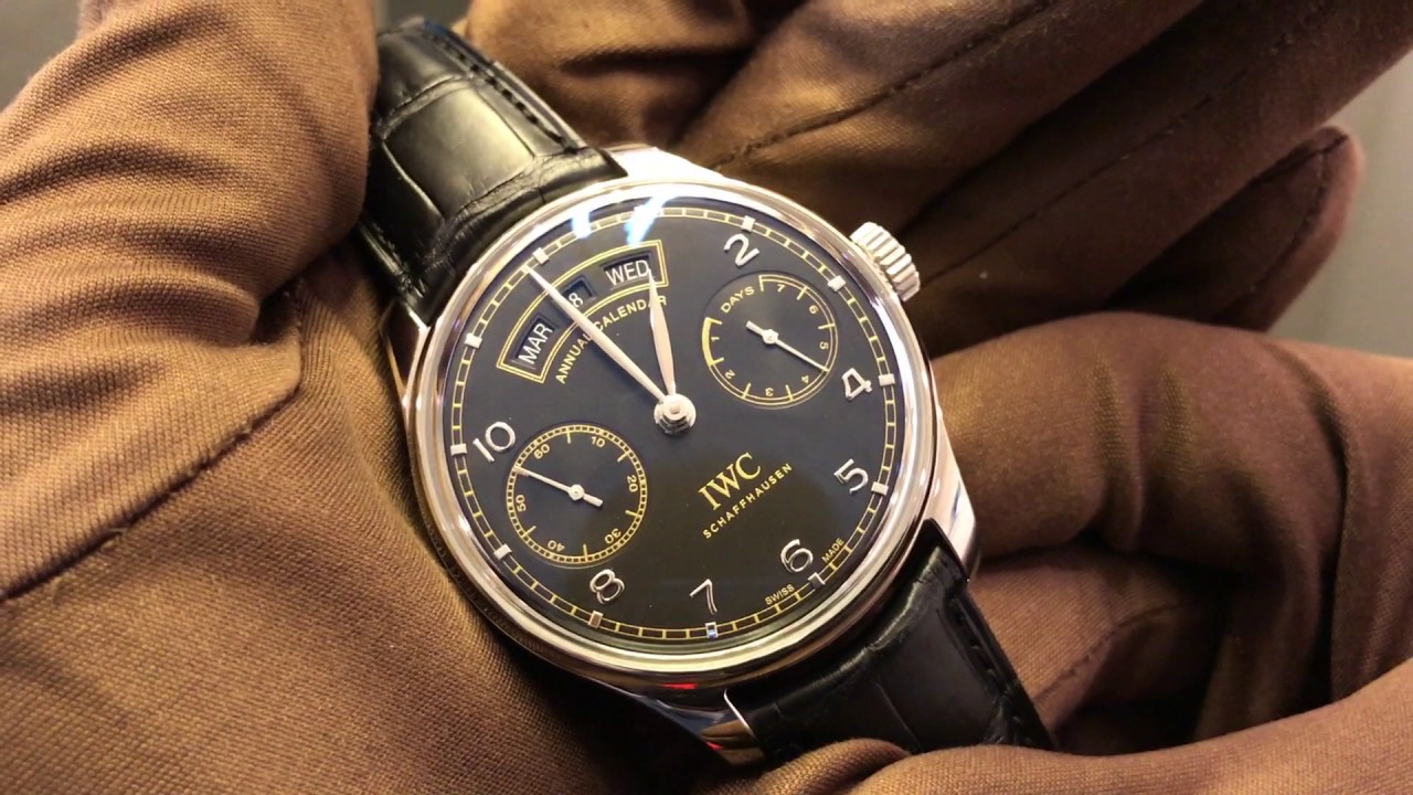 Recensione IWC Portugieser Annual Calendar Edition Pisa