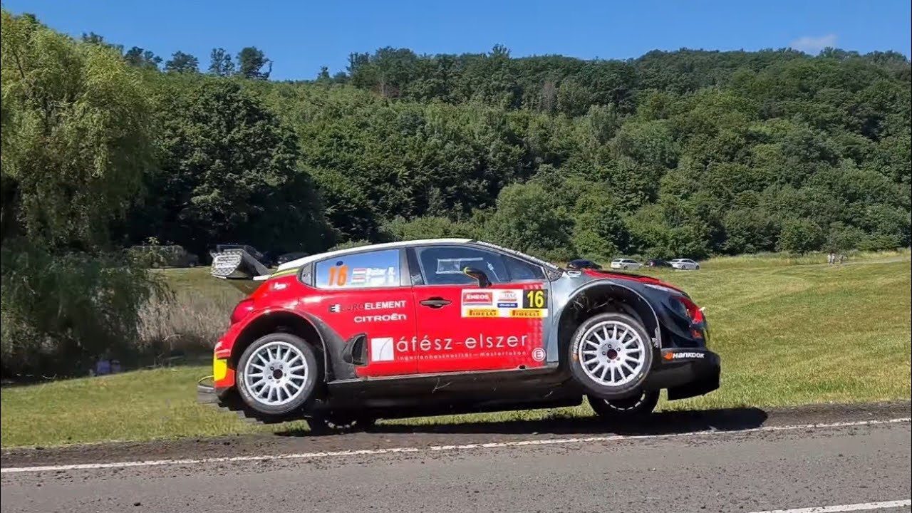 Citro&euml;n C3 WRC Action B&uacute;tor Robi Mecsek Rally 2021