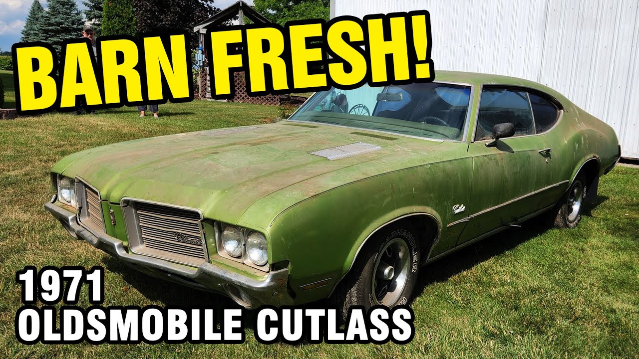 1971 OLDSMOBILE CUTLASS - BARN FRESH #youtube #carcollection #project #barnfind #streetfreaksgarage