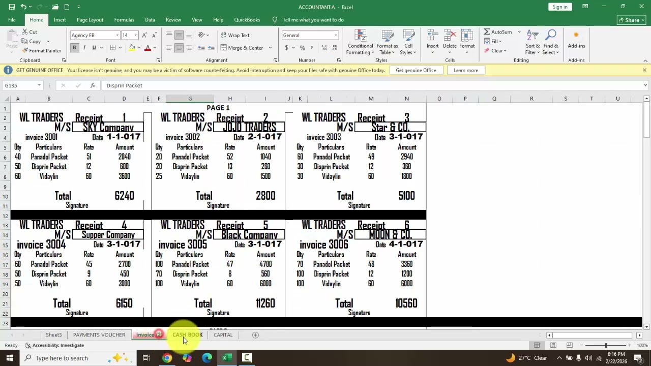 ACCOUNTANT VICTORY LESSON 2