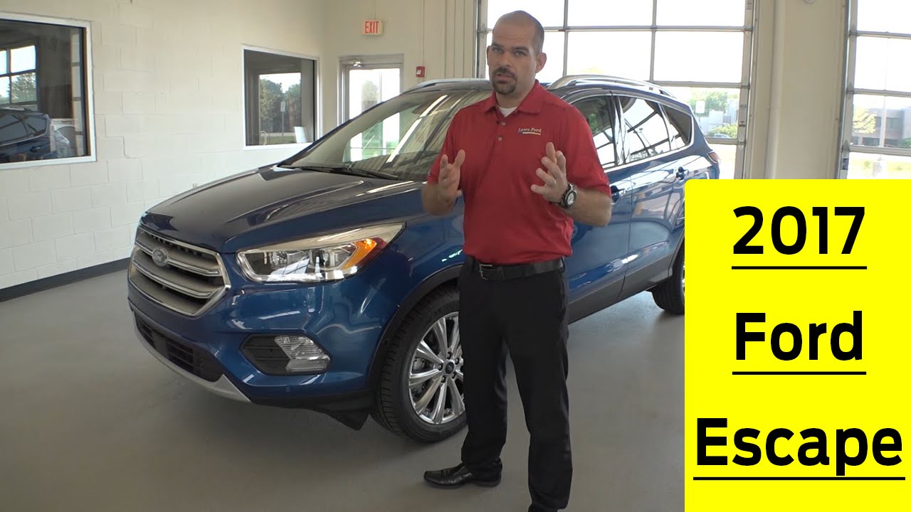 2017 Ford Escape Titanium Exterior & Interior Details